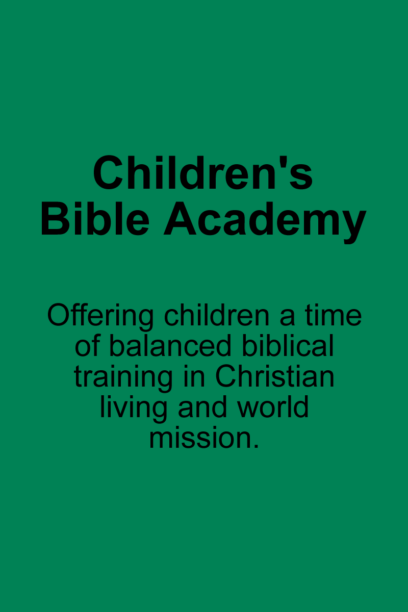 Children's Bible Academy